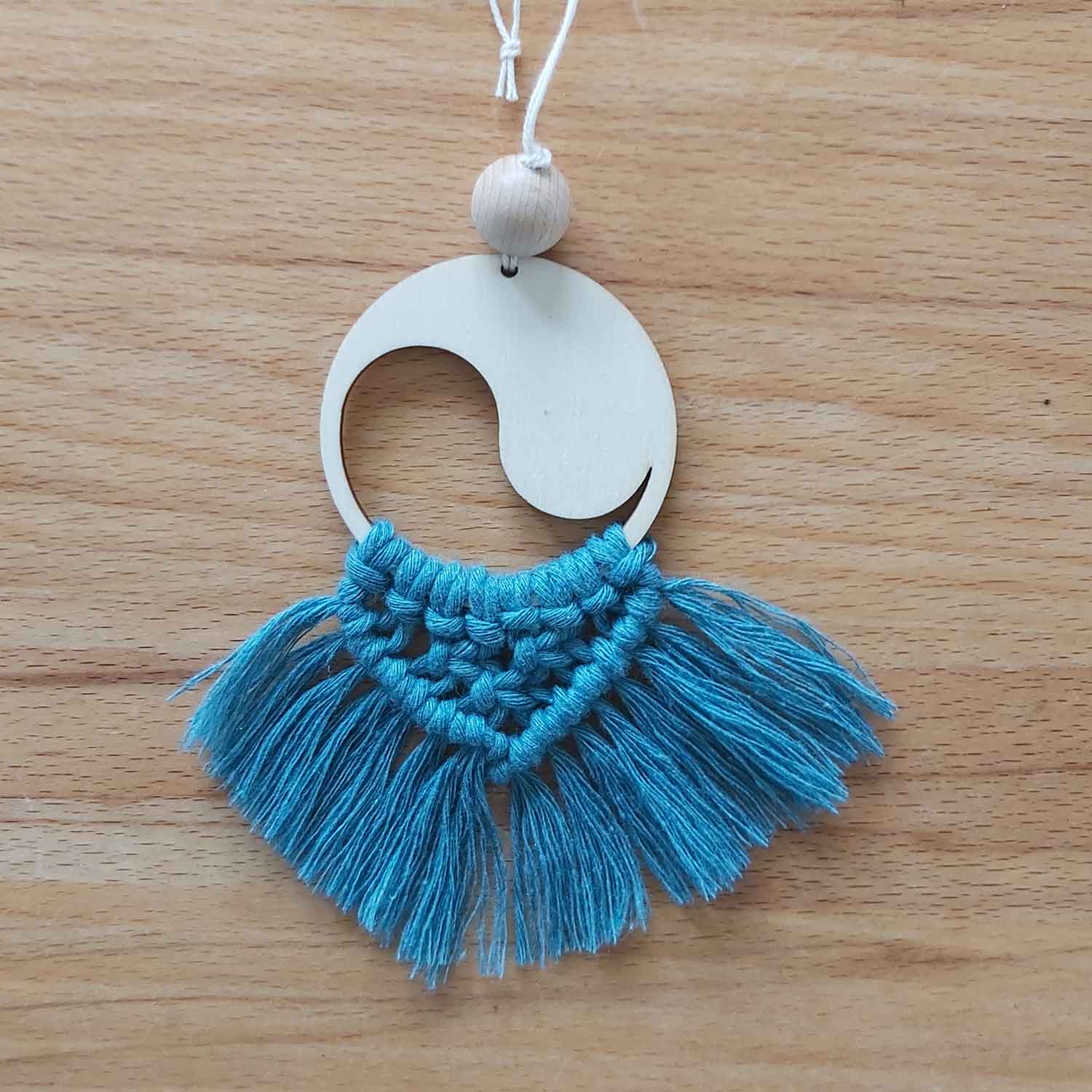 Familienmomente - Wholesale DIY Craft Kit - DIY Set Macrame Aroma Pendant Yin & Yang4