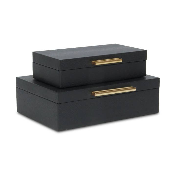 Lusan Rektangulär dekorativ lådsats för wholesale av Cheungs Home Decor