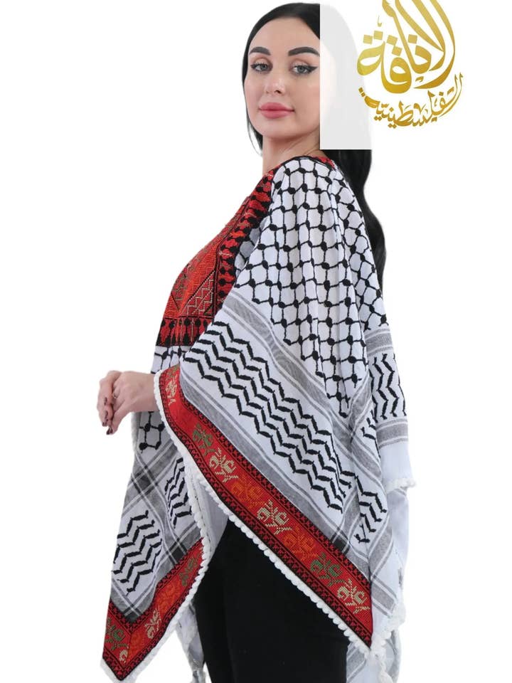 Palestinian Elegance - Wholesale Blouse - Women's - Palestinian Elegance Modest Embroidered Tops for Women6