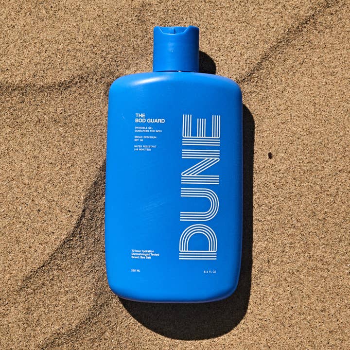 DUNE Suncare - Wholesale Sunscreen - The Bod Guard - Invisible Gel Body Sunscreen SPF 307