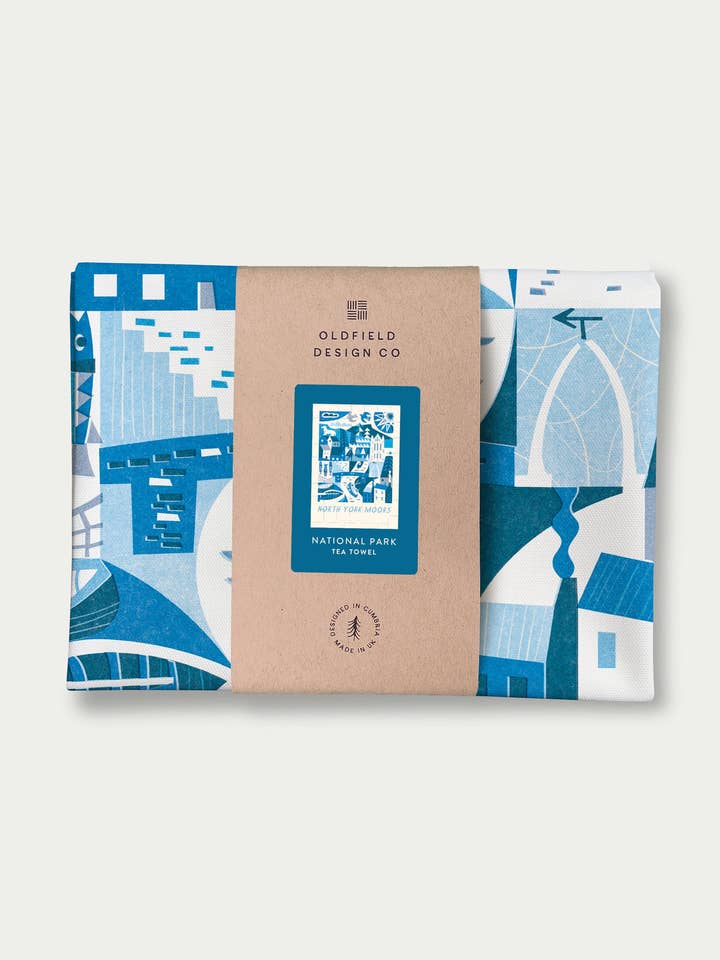 Teetuch des North York Moors Nationalparks für den Großhandel von Oldfield Design Co