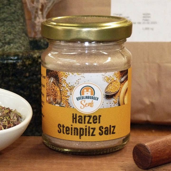 Harzer Steinpilz-Salz für den Großhandel von Quedlinburger Senf