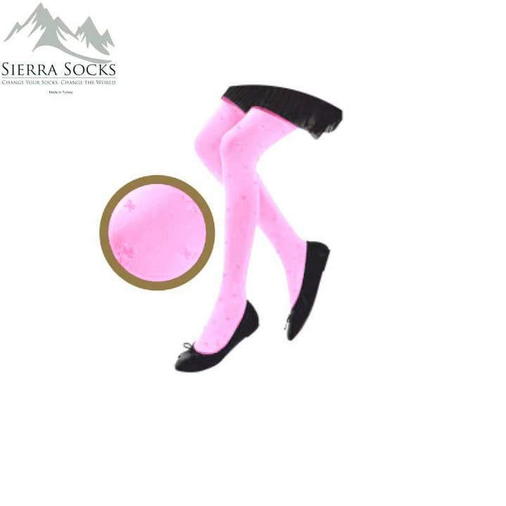 Wear Sierra - Vendita all'ingrosso Collant - Bambini - Calzamaglia da bambina con motivo a fiocco, taglie da neonata a adolescente3