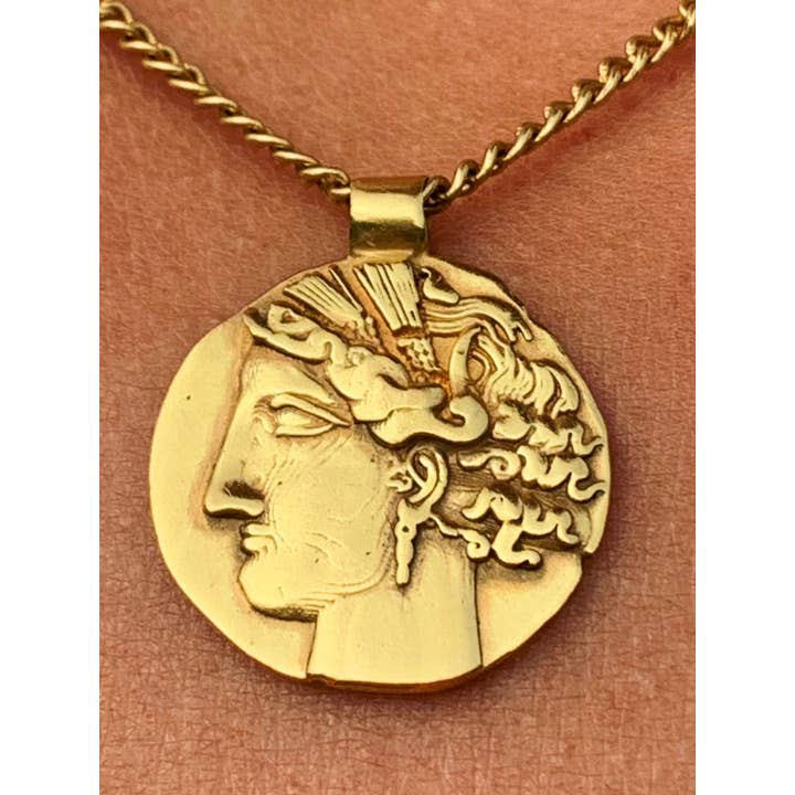 Aurobelle Ibiza - Wholesale Pendant/Charm Necklace - Tanit -Goddess of Ibiza Necklace3