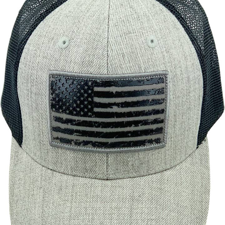 KBETHOS - Wholesale Trucker Hat - Men's - FLAG UV PRINT PATCH MESH BACK BALLCAP46