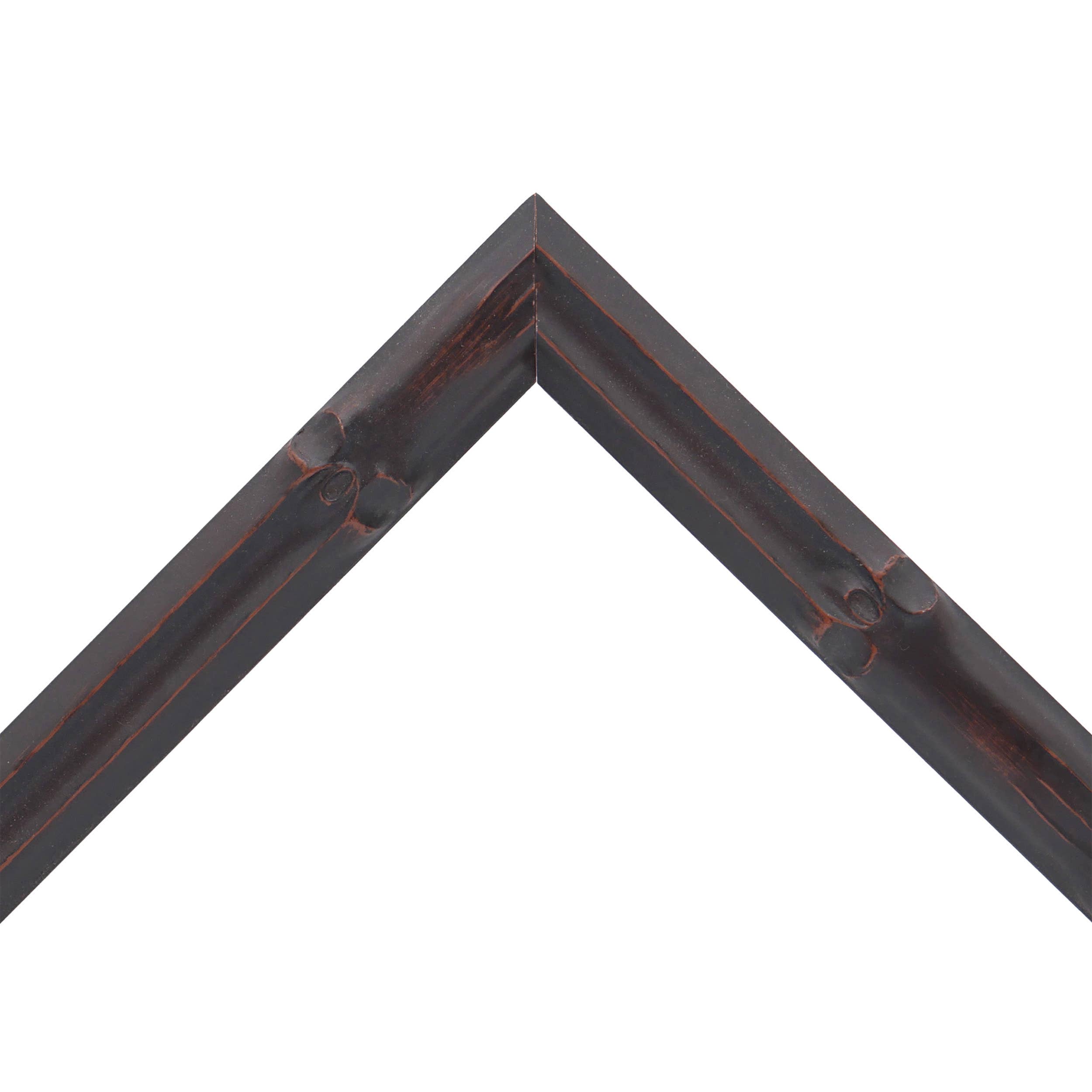 Dark Brown Bamboo 1" Wide Picture Frame for wholesale on Faire1