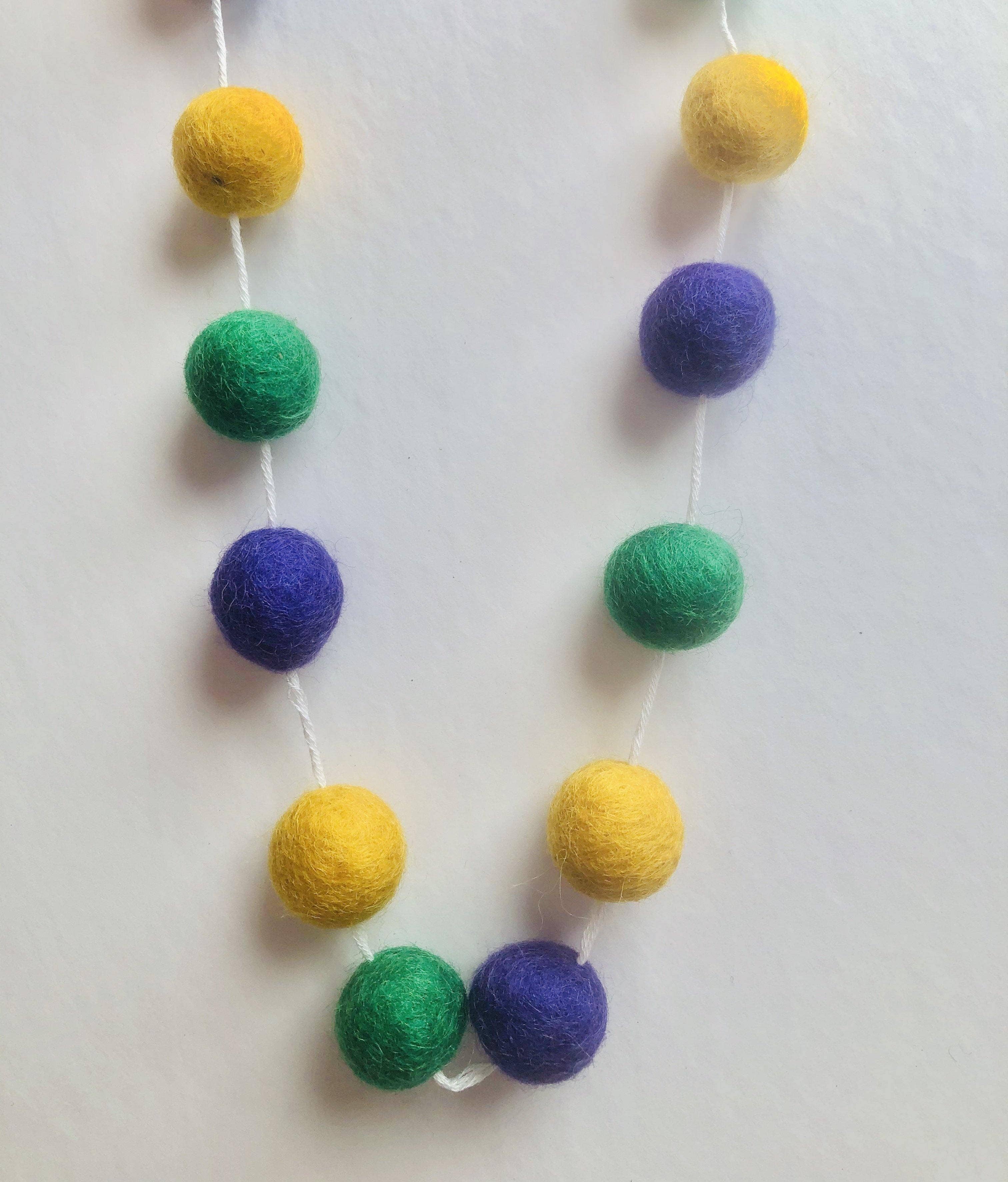 Wool Jamboree - Wholesale Bunting/Garland - Mardi Gras Garland4