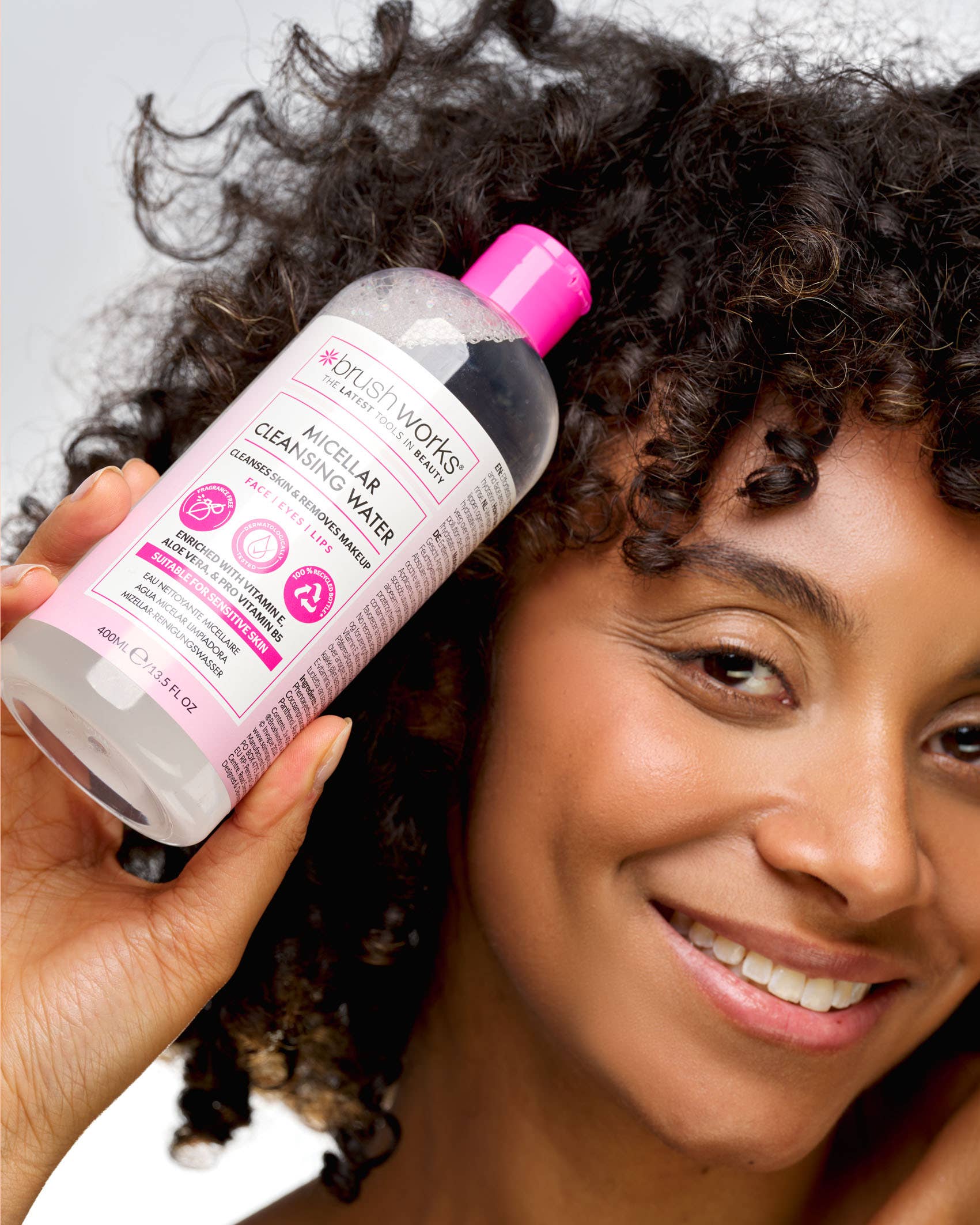 Soinvogue - Vente Démaquillants - Brushworks eau micellaire démaquillante - 400 ml8