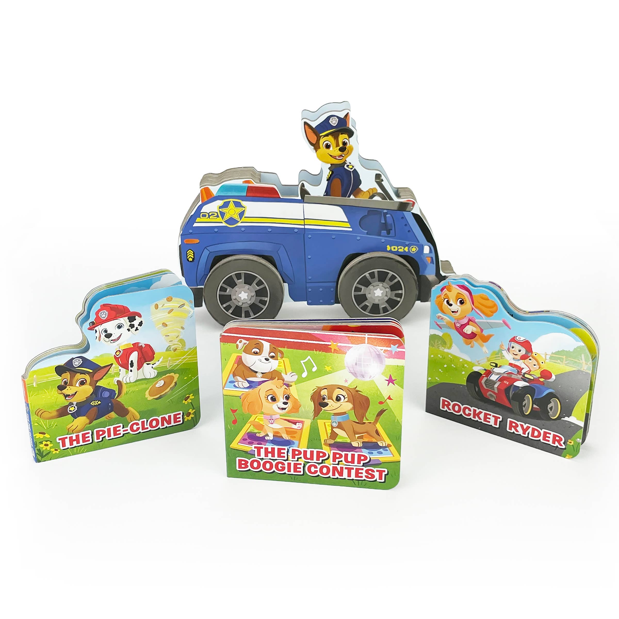 Cottage Door Press - Wholesale Preschool Book (3-5) - PAW Patrol Ruff-Ruff Rescue Tales Rolling Wheeled Book Set5