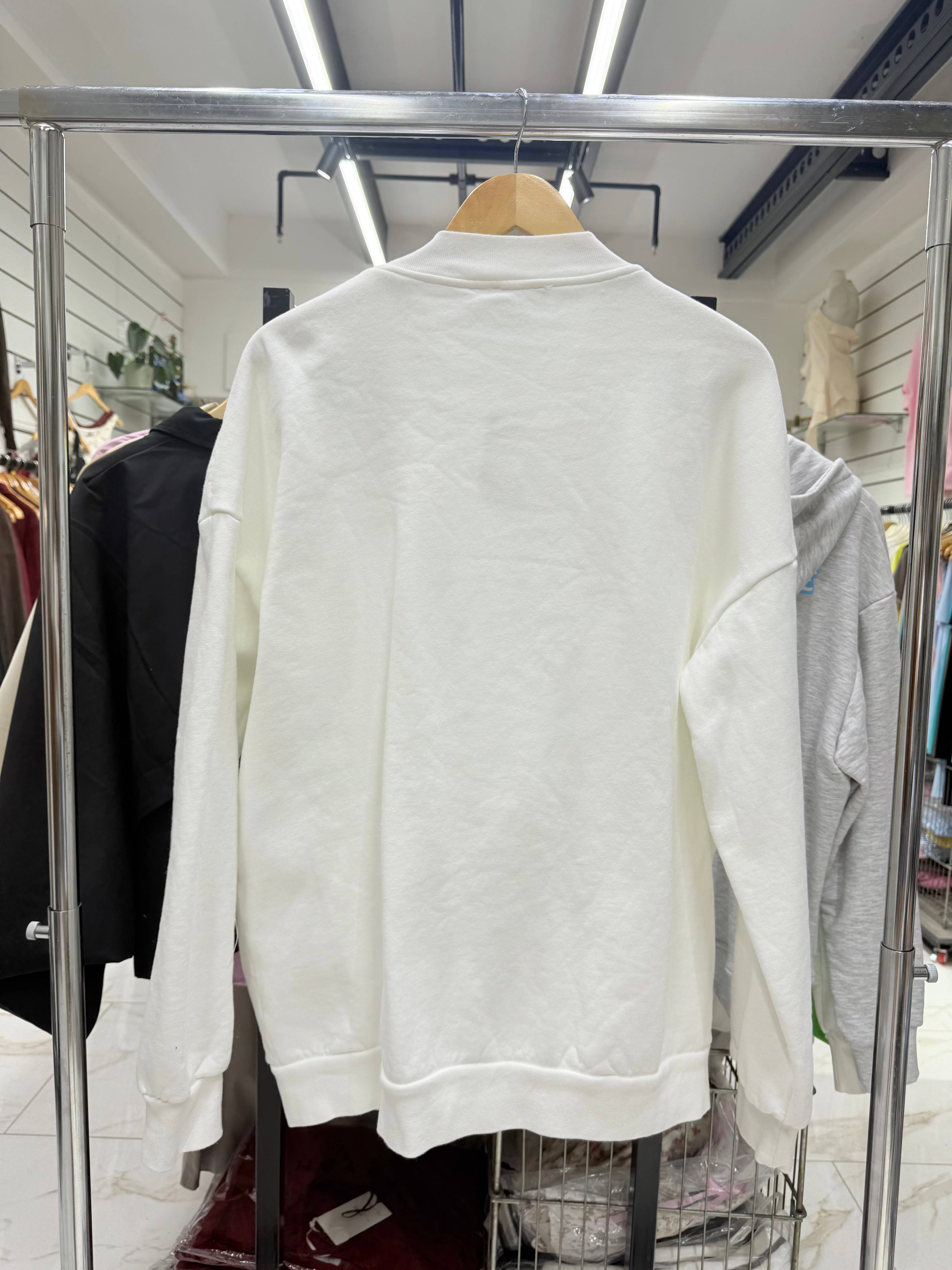 Chilli Girl Collection - Wholesale Sweatshirt - Women's - Oversize bomber style fleeced zip sweatshirt 6