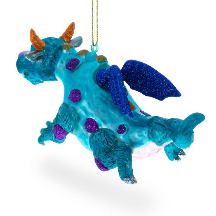 BestPysanky - Wholesale Ornament - Majestic Flying Dragon Glass Ornament