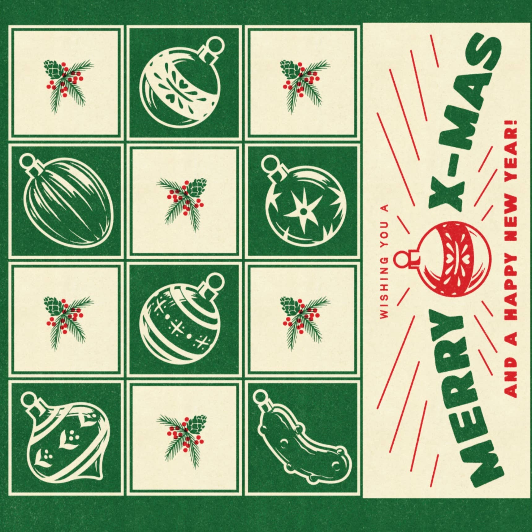 Wallflower Paper & Party - Wholesale Gift Bag - Holiday Ornament Gift Bag2