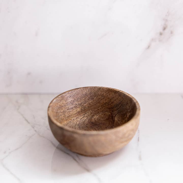 Raw Light Wood Dish for wholesale by Luxe B Co