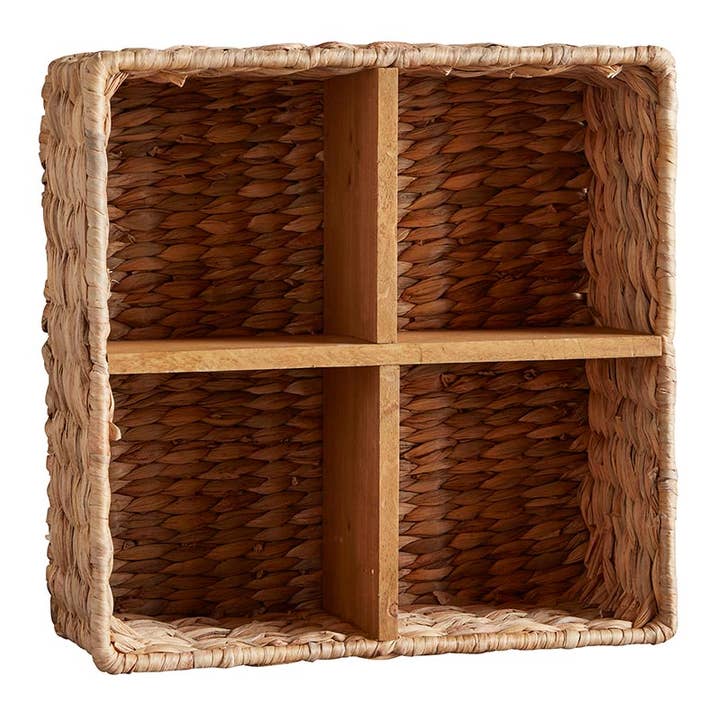 47th & Main (Creative Brands) - Wholesale Basket - Four-Panel Woven Basket