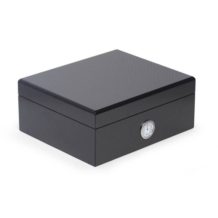 BeyBerk International - Wholesale Humidor/Cigar Accessory - "Carbon Fiber" Humidor Set2