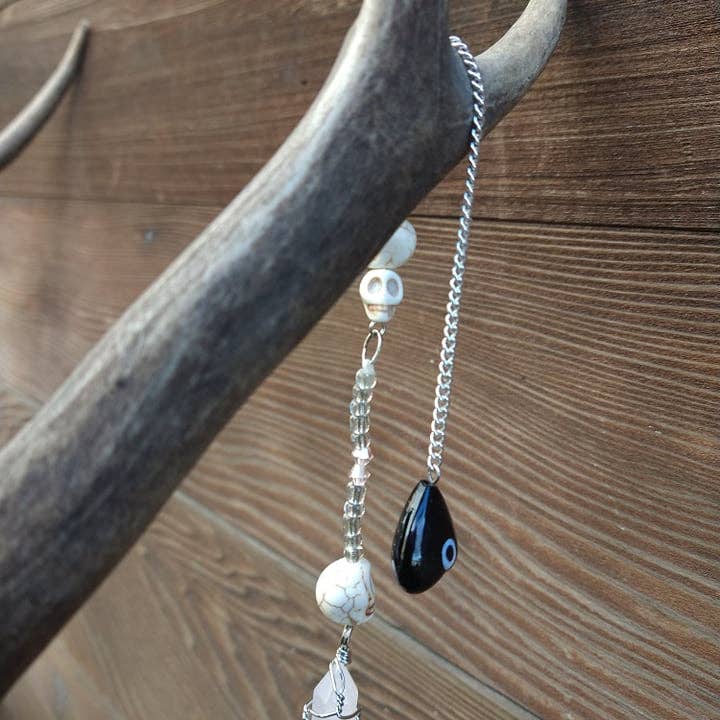 Muddy River Conjure - Wholesale Meditation Supplies - Divination Pendulum, One of a Kind, Hand Beaded6