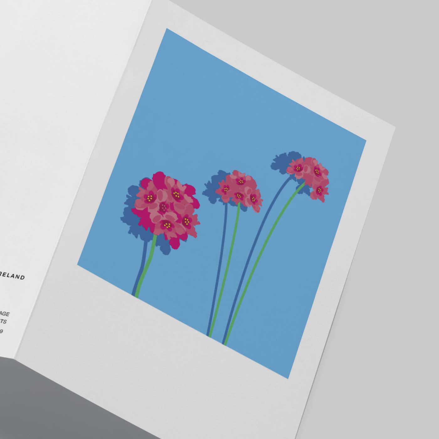 Pawpear - Wholesale Everyday Greeting Card - Sea Thrift Greeting Card1