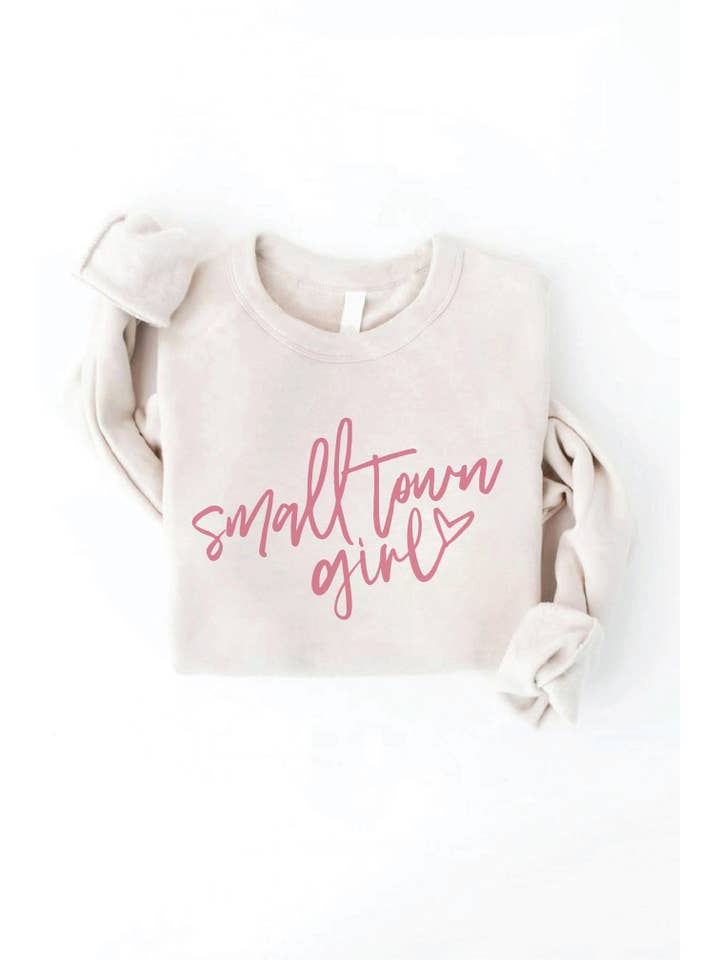 OAT COLLECTIVE - Vente Sweat-shirt à imprimés – femme - Chandail à motif SMALL TOWN GIRL14