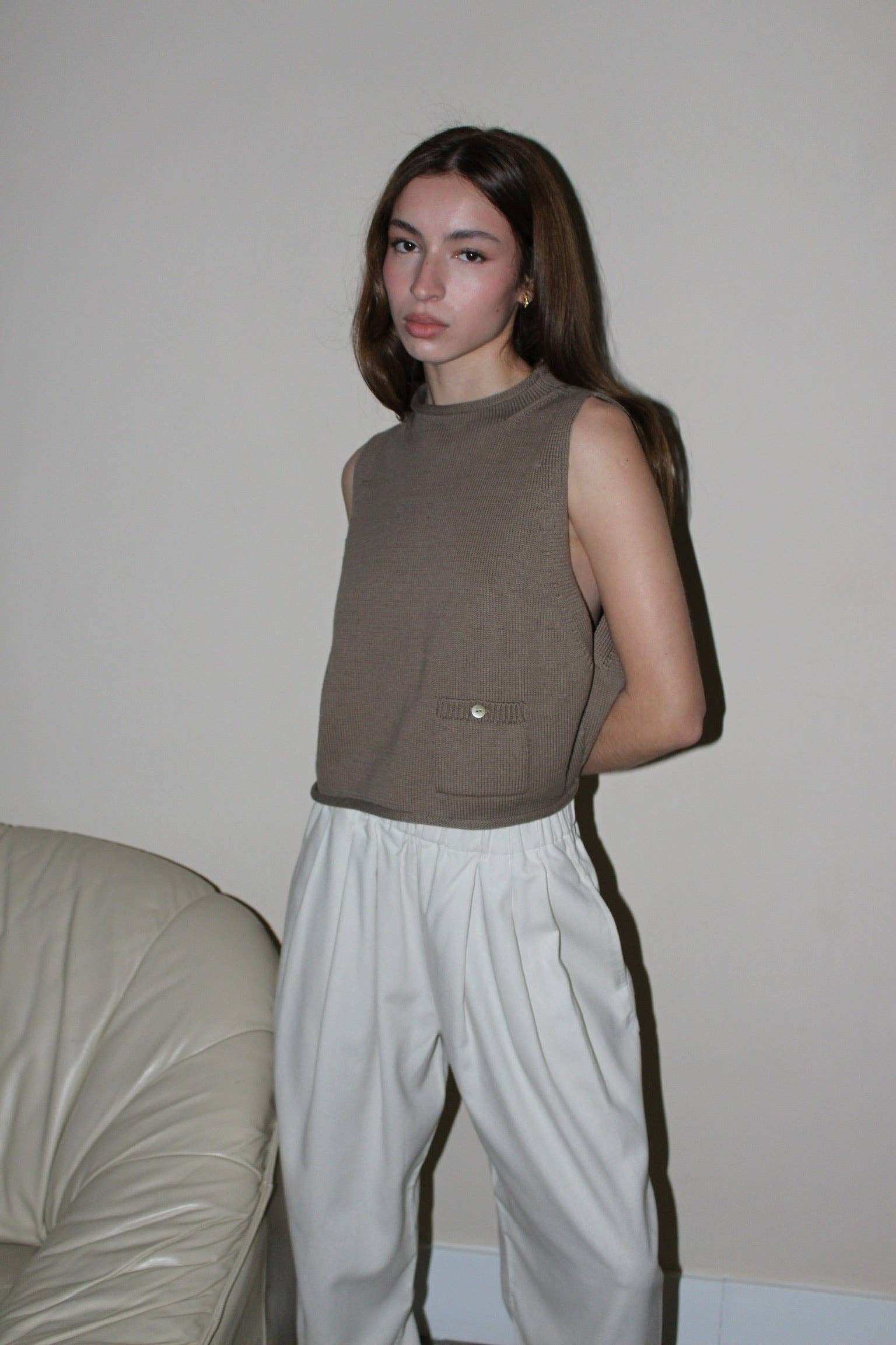 Na Nin – wholesale Outerwear Vest - Women’s – Milo Pima Cotton Vest13