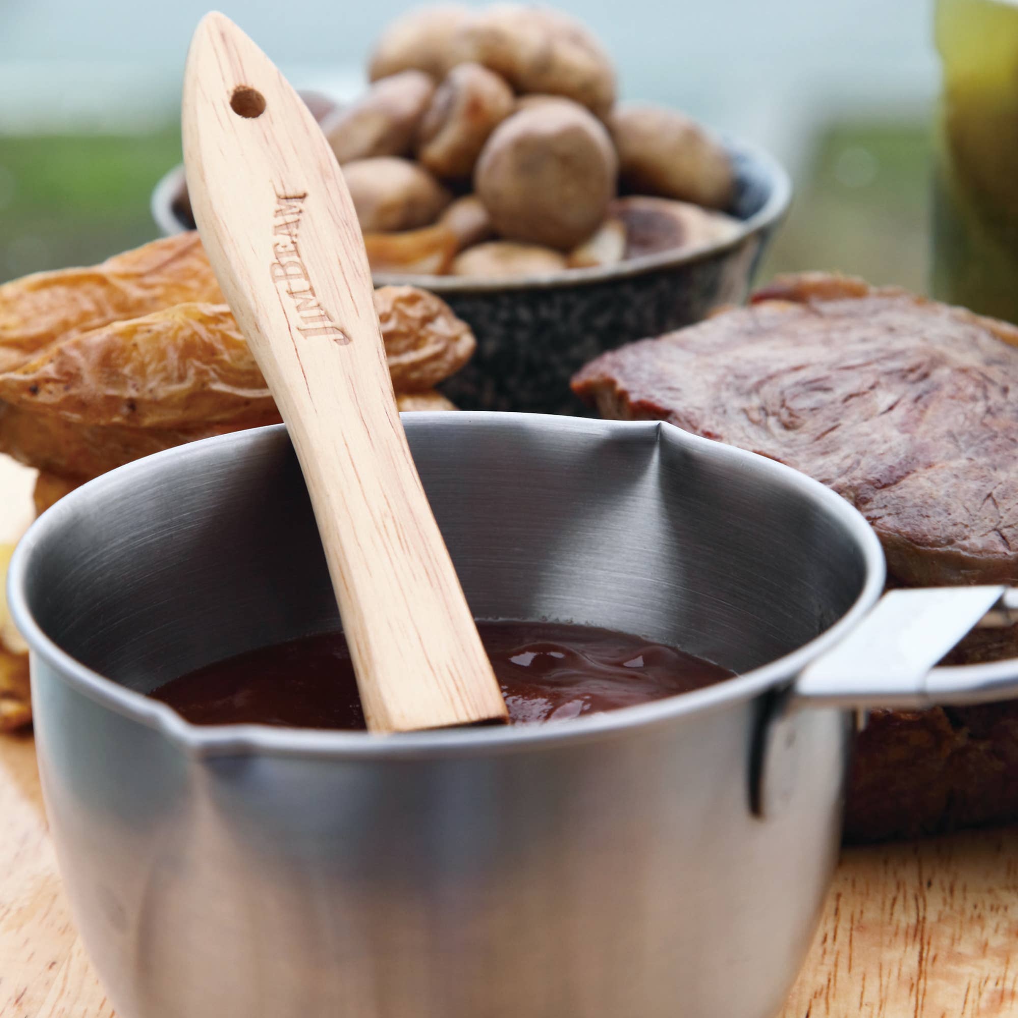 Style Asia - Wholesale Basting Brush - Jim Beam Stainless Steel Basting Pot & Grill Cleaning Brush3