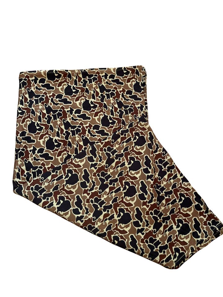 Retro Camo Svøb Tæppe for engroshandel hos Southern Refinery