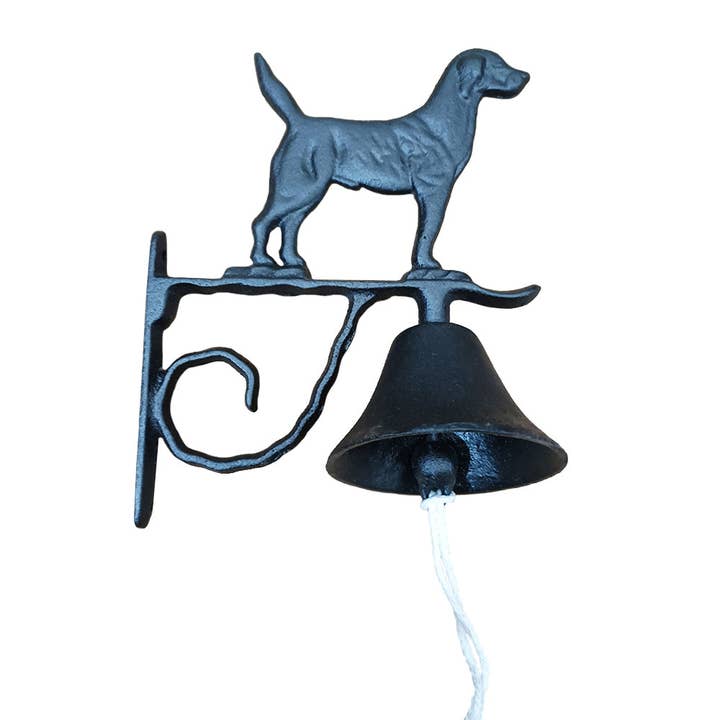 Gietijzeren bel voor staande hond - 11x9x5 inch voor wholesale door inVintage