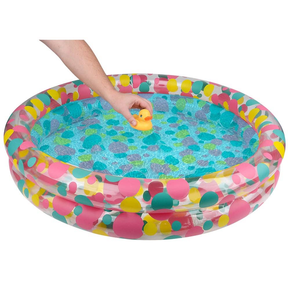 La Luna Bella - Toys - Vendita all'ingrosso Giocattolo gonfiabile - Bambini e neonati - Giocattolo gonfiabile LLB DUCK POND POOL INFLATE 3' X 6"2