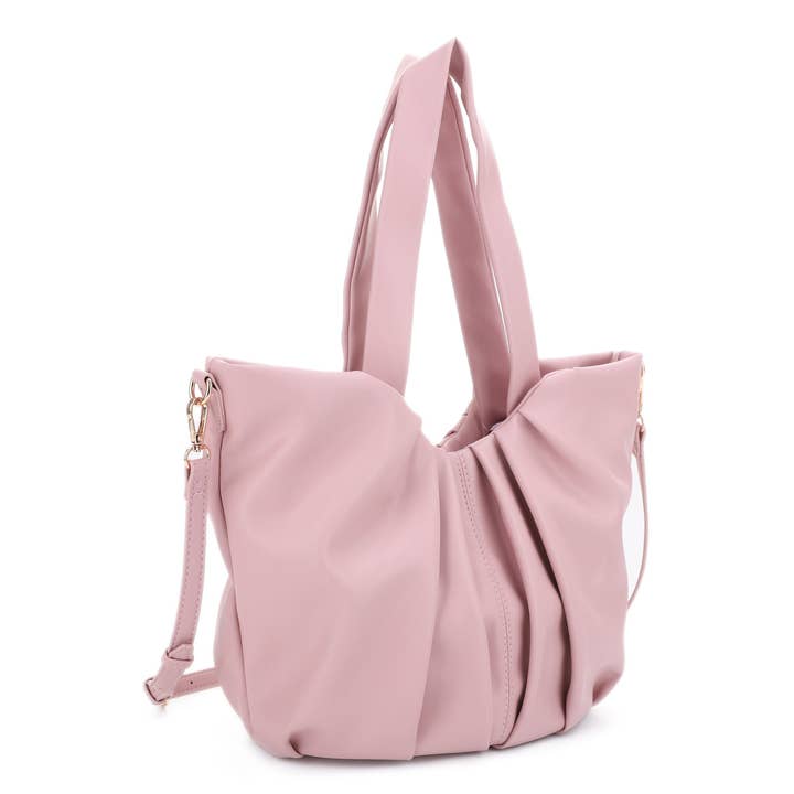 FC20574 Geraffte Tote-Umhängetasche für den Großhandel von Isabelle Handbags