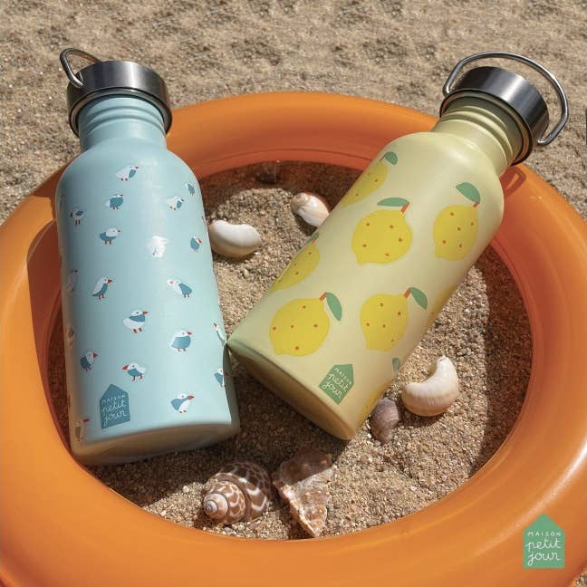 Blue MT790P STAINLESS STEEL WATER BOTTLE LES MOUETTES (0.5L) for wholesale on Faire1