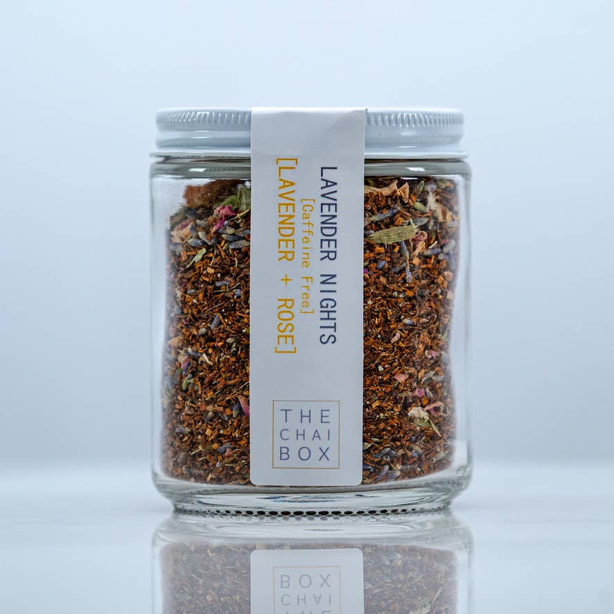 The Chai Box - Wholesale Loose Tea - Lavender Nights - Caffeine Free Rooibos Lavender Tea4