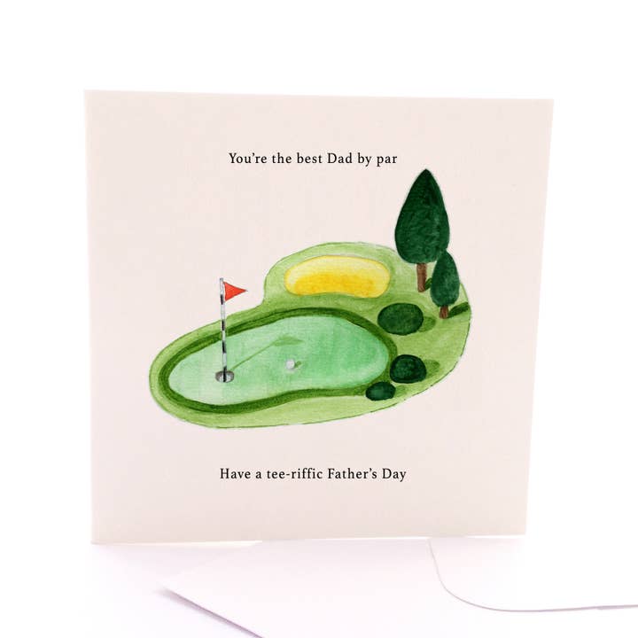 Golf Dad- Father's Day Card for wholesale by Pleasant Tree