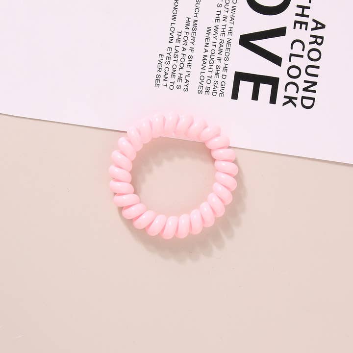 NINEXIS - Wholesale Hair Tie - CWAHA1108_Simple Phone Line Hair Tie 13