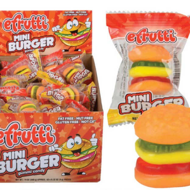 Novelty Efrutti Gummi HAMBURGER🍔 Individual Packed - 60CT and other Purchase Wholesale hamburger. Free Returns & Net 60 Terms on Faire trending on Faire.
