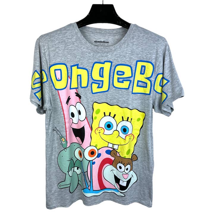 NICKELODEON SPONGE BOB JUNIOR BOYFRIEND TEE for wholesale by Penguin Kids Wear