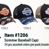 16112 Team Spirit Summer Hat for wholesale by Silicon Valley Textiles, Inc