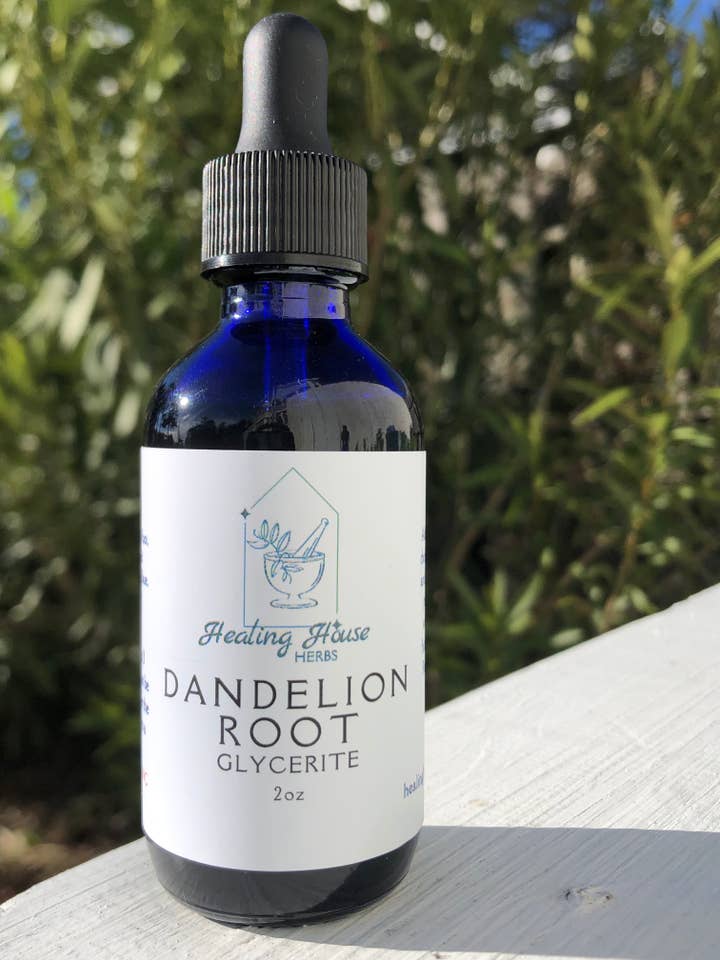Dandelion Root Glycerite for wholesale by Healing House Herbs
