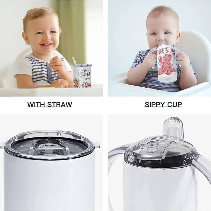 TDWholesale - Wholesale Drinking Glass/Cup - Kids & Baby - Kids Sippy Cup Tumbler | Personalized Training Tumblers2