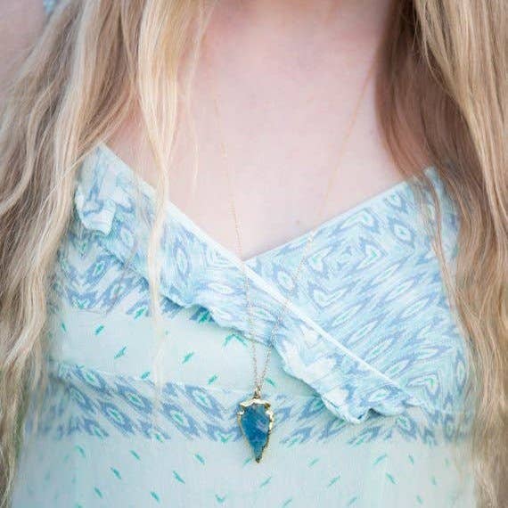 Salt and Sparkle - Wholesale Pendant/Charm Necklace - Arrowhead Crystal Necklace3