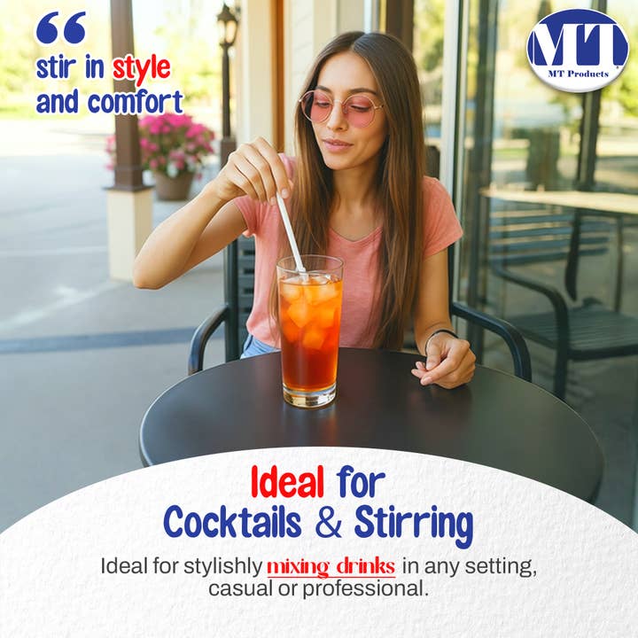 MT Products - Wholesale Kitchen Spoon - MT Products White Long Plastic Disposable Spoons for Sundae3