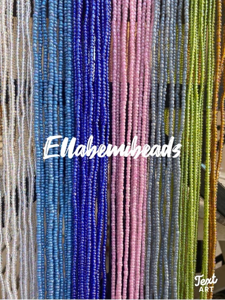 Perline da cintura all'ingrosso (perline colorate) per la vendita all'ingrosso da parte di ELLABEMIBEADS