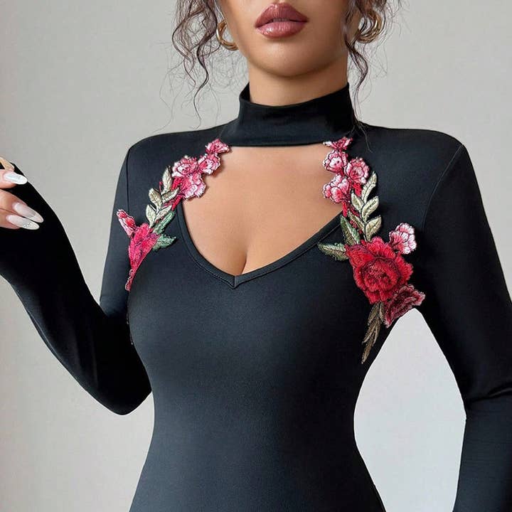 Floral High-Neck T-Shirt and other Purchase Wholesale high vis t shirts. Free Returns & Net 60 Terms on Faire trending on Faire.