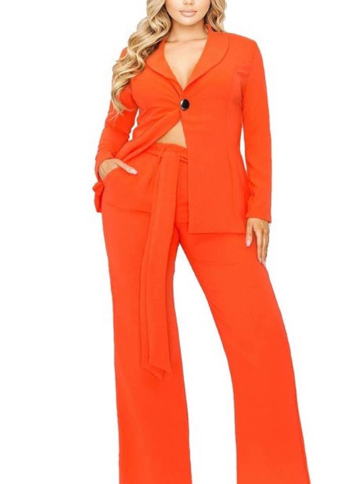 Traje de Pantalón Jefa para venta al por mayor de Exclusively Yourz