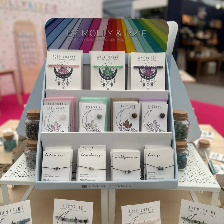 SOPORTE DE PANTALLA DE CRISTAL COMPLETAMENTE CARGADO - VERSIÓN 2 para venta al por mayor de by Molly&Izzie