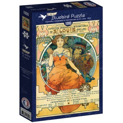 Puslespil 1000 Brikker Verdensudstillingen St. Louis 1903 for engroshandel hos Bluebird Puzzle