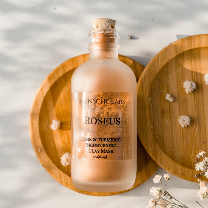 Roseus Rose Clay Mask for wholesale by Skin Scholars