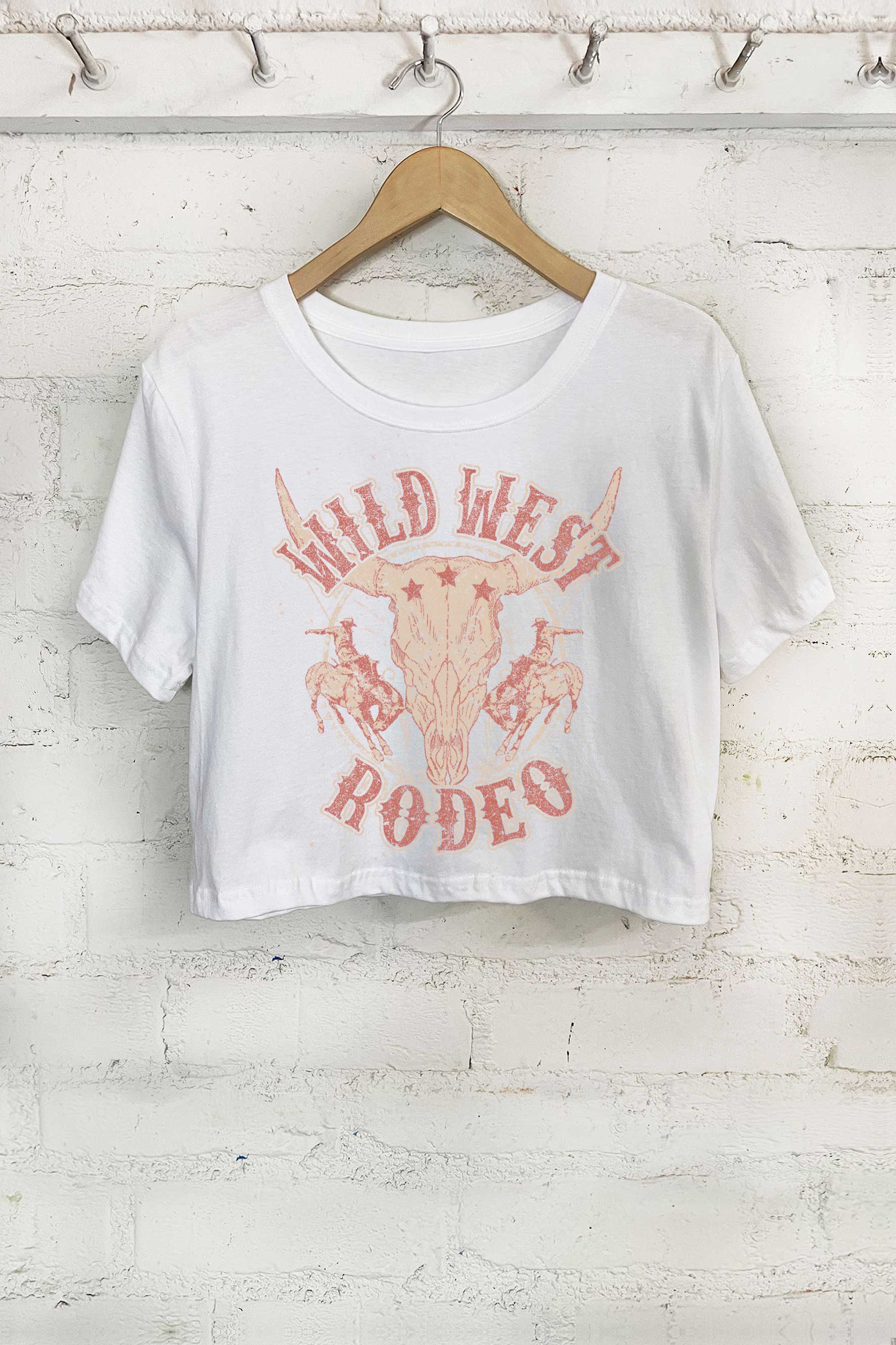 Rustee Clothing - Wholesale Screen Printed T-Shirt - Women's - Wild West Rodeo2