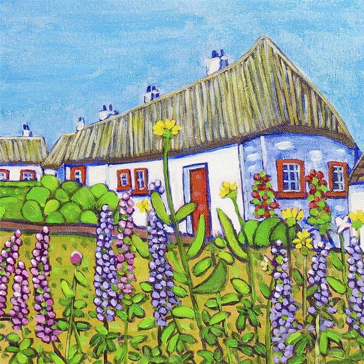 Greeting Card Irish Summer Garden for wholesale by Natural Partners Limited