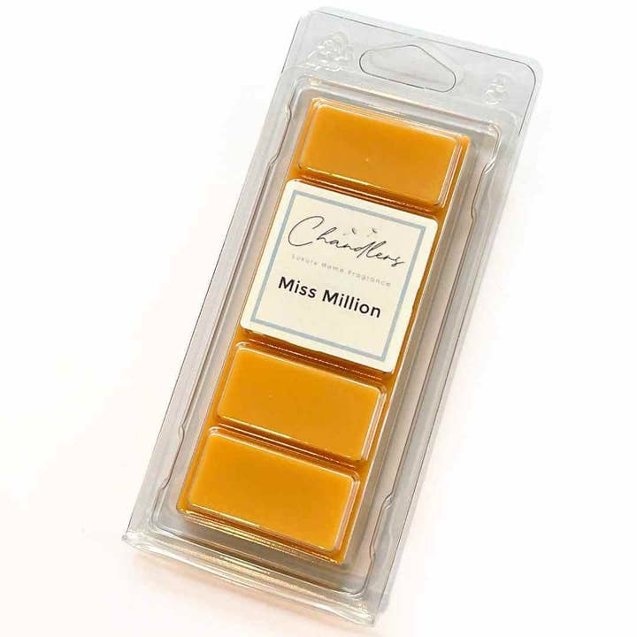 Miss Million Perfume Wax Melt Snapbar for wholesale by Chandlers Wax Melts
