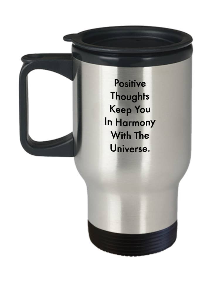 Wisecrack ontwerpt theereismok met schattig inspirerend citaat, 14 oz. In roestvrij staal. voor wholesale door Wisecrack Designs