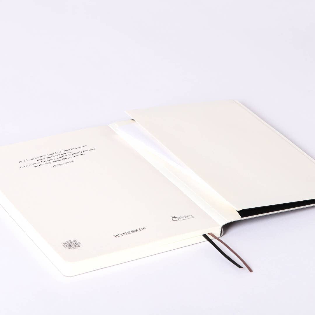 Swanson Christian Products - Wholesale Journal/Diary - Journal Wineskin Soft Cover 196Pg - Grey5